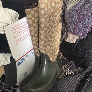 Coach Rain Boots